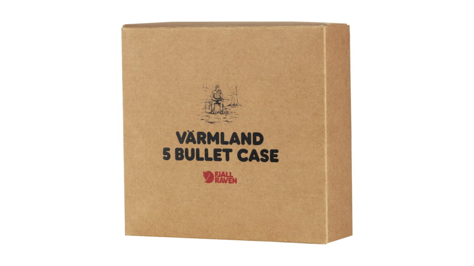 Fjallraven Varmland 5 Bullet Case, Dark Olive-Brown, One Size, F23343-633-290-One Size