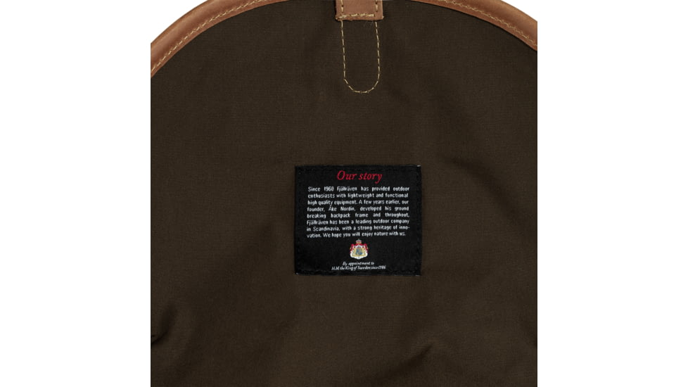 Fjallraven Varmland Rucksack, Dark Olive-Brown, One Size, F23341-633-290-One Size