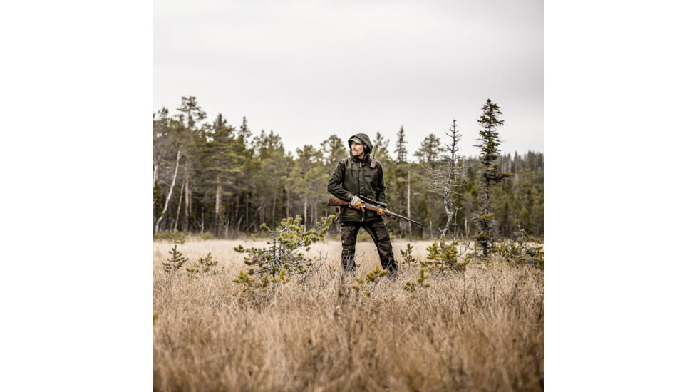 Fjallraven Varmland Wool Trousers - Mens, Dark Olive-Dark Olive Camo, 60, F86904-633-636-60