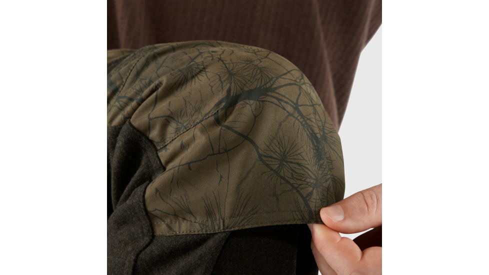 Fjallraven Varmland Wool Trousers - Mens, Dark Olive-Dark Olive Camo, 60, F86904-633-636-60