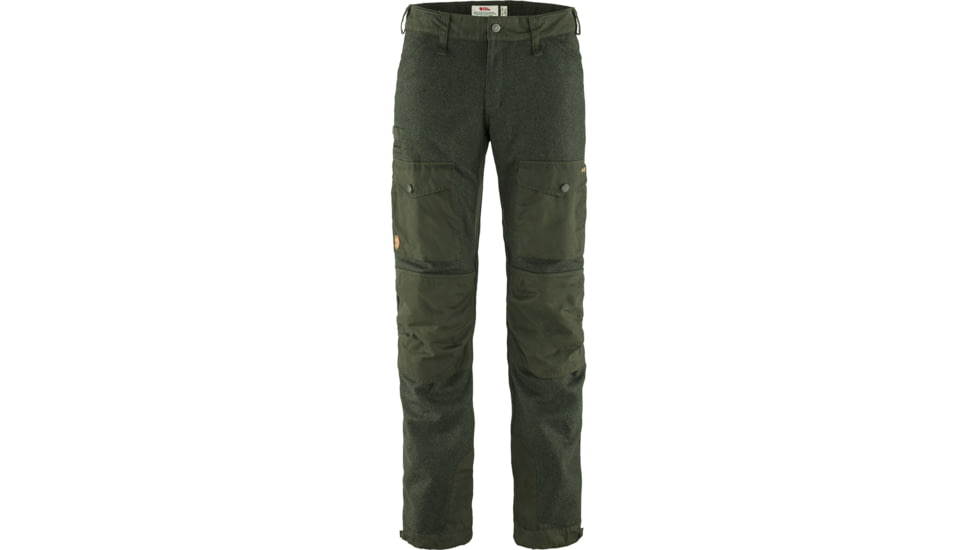 Fjallraven Varmland Wool Trousers - Mens, Deep Forest, 50, F86904-662-50