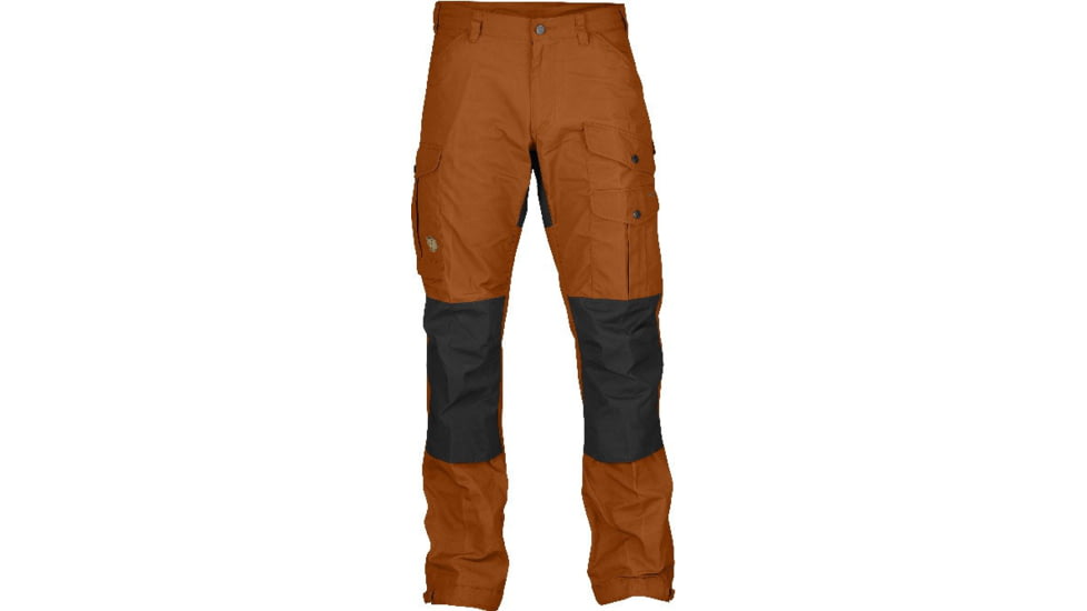 Fjallraven Vidda Pro Trouser - Mens-Autumn Leaf/Dark Grey-Regular Inseam-EU 50