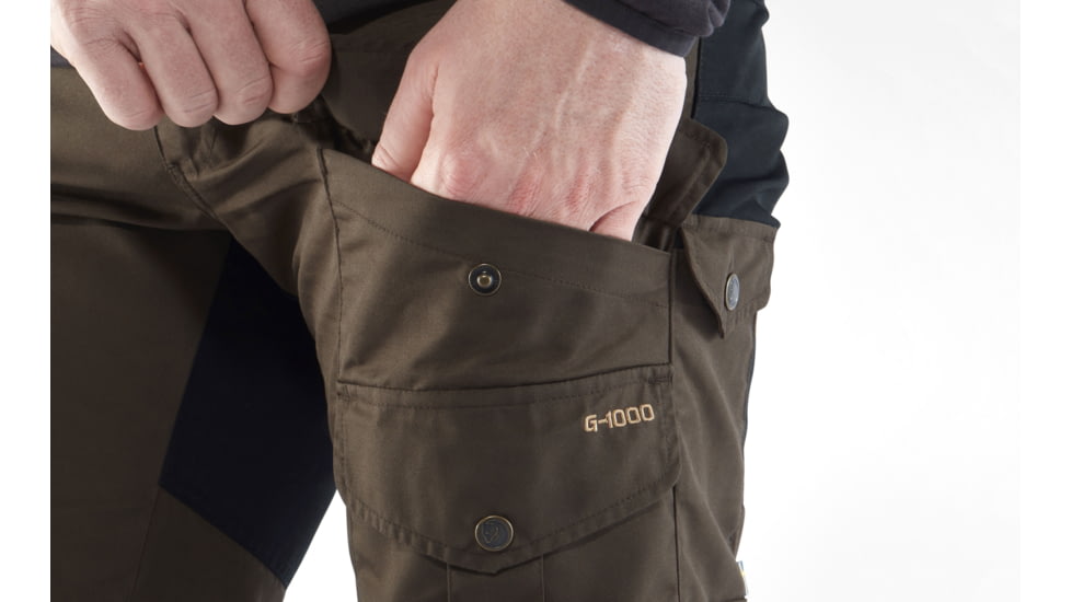 Fjallraven Vidda Pro Trousers - Men's, 46 Euro, Regular Inseam, Dark Olive, F81760-633-46