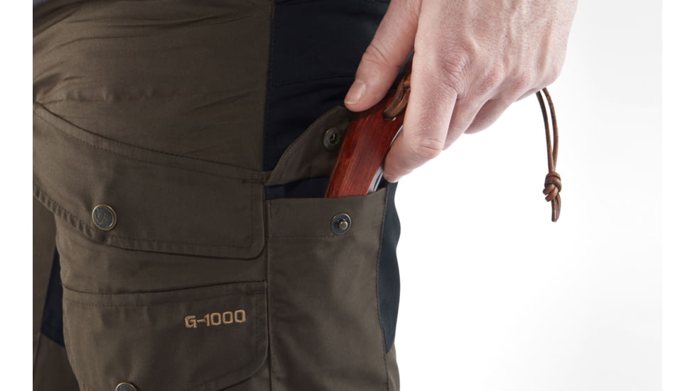 Fjallraven Vidda Pro Trousers - Men's, 46 Euro, Regular Inseam, Dark Olive, F81760-633-46