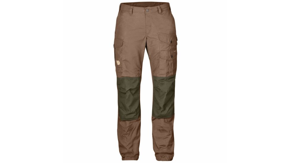 Fjallraven Vidda Pro Trousers - Women's, Dark Sand/Dark Olive, 40, Regular, F89335-227-633-40