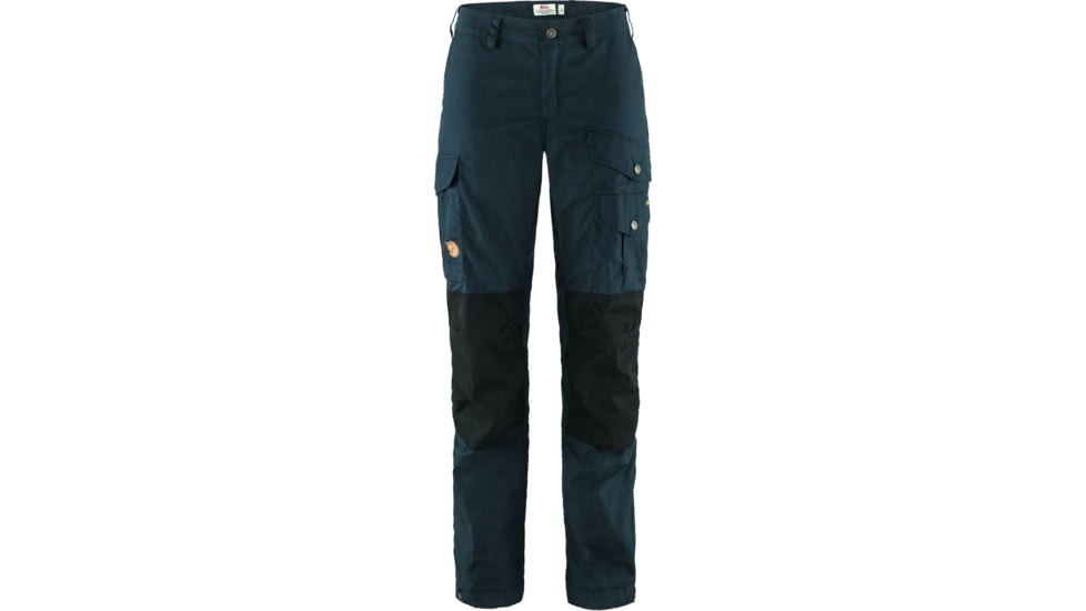 Fjallraven Vidda Pro Trousers - Womens, Dark, US 1-2/EU 34, Regular Inseam, F89335-555-550-34-R
