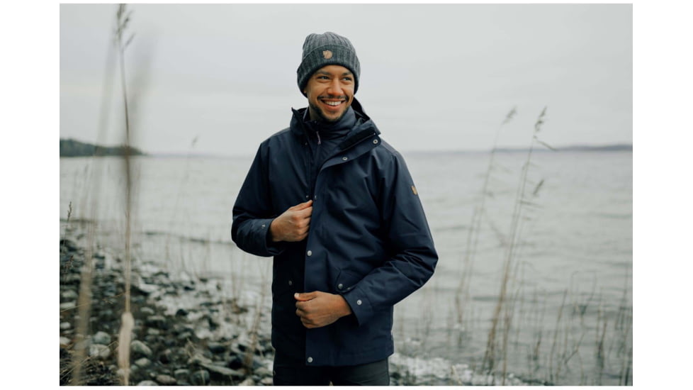 Fjallraven Visby 3 in 1 Jacket - Men's, Extra Large, Dark Navy, F84130-555-XL
