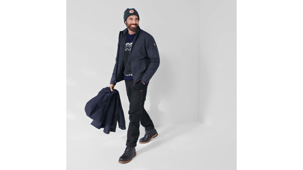 Fjallraven Visby 3 in 1 Jacket - Men's, Extra Large, Dark Navy, F84130-555-XL