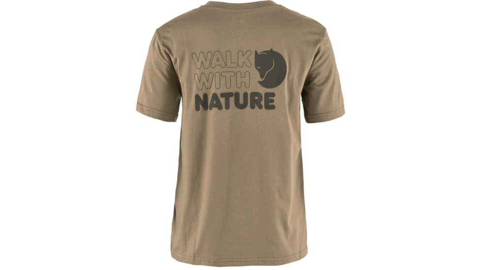 Fjallraven Walkith Nature T-Shirt - Womens, Suede Brown, Extra Large, F14600171-244-XL