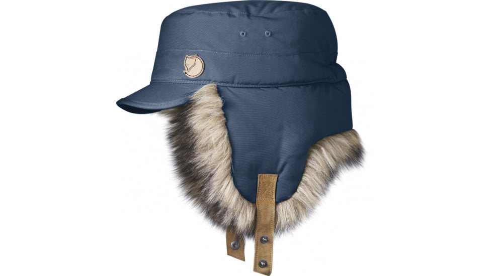 Fjallraven Woodsman Cap - Men's-Uncle Blue-Large