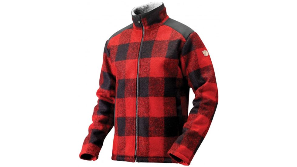 Fjallraven Woodsman Jacket - Mens-Red-X-Small