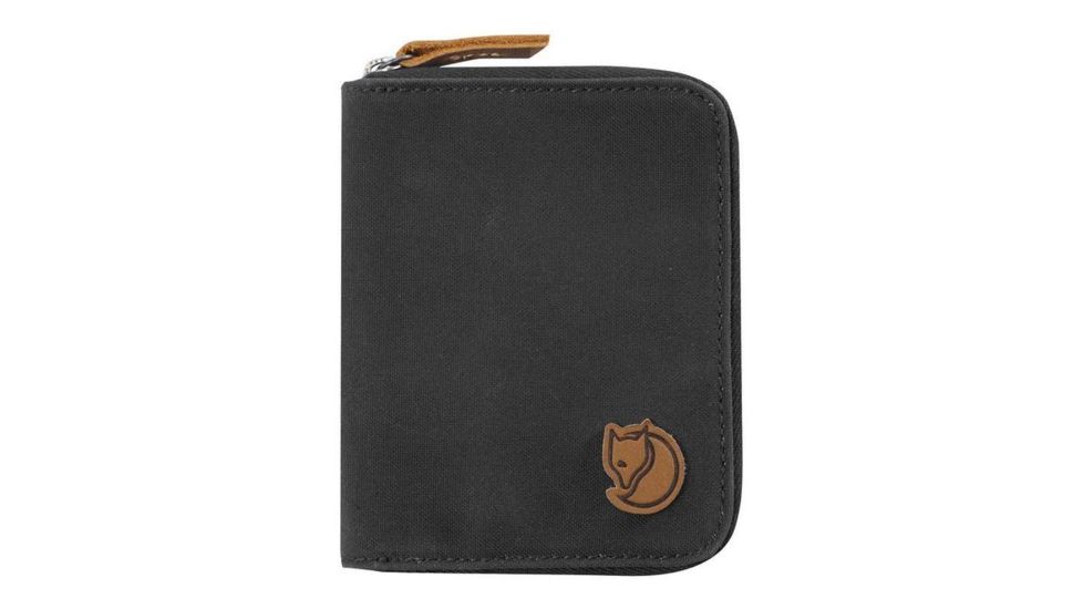 Fjallraven Zip Wallet, Dark Grey, One Size, F24216-030-One Size
