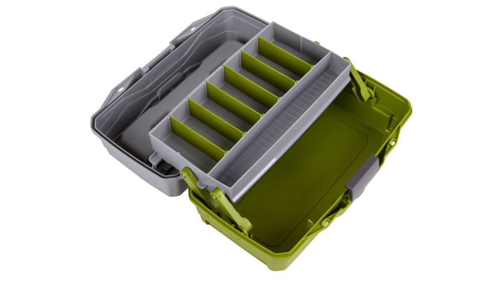 Flambeau 1 Tray Classic Tackle Box, Green/Gray, 6381TB