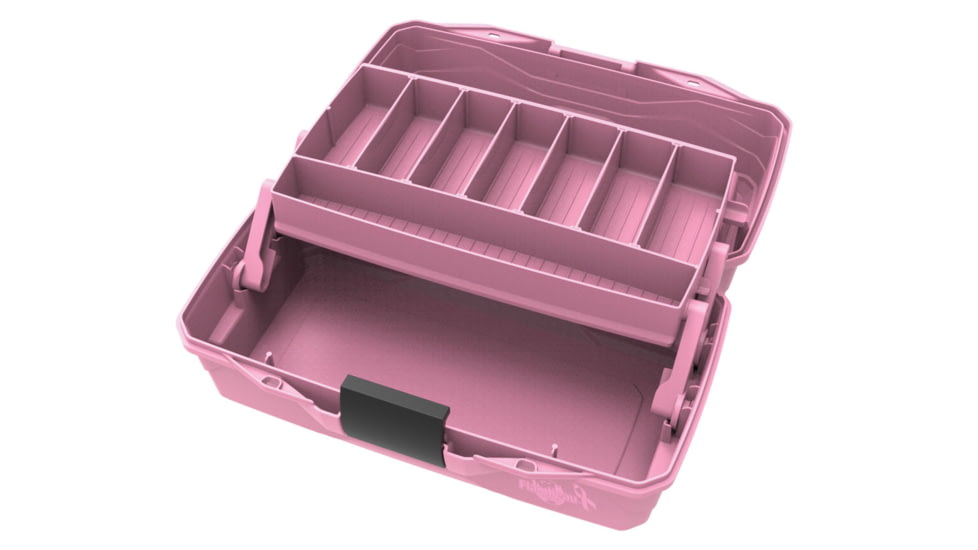 Flambeau 1 Tray Classic Tackle Box, Pink Ribbon, 6391PR