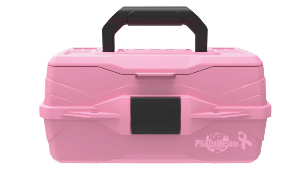 Flambeau 1 Tray Classic Tackle Box, Pink Ribbon, 6391PR