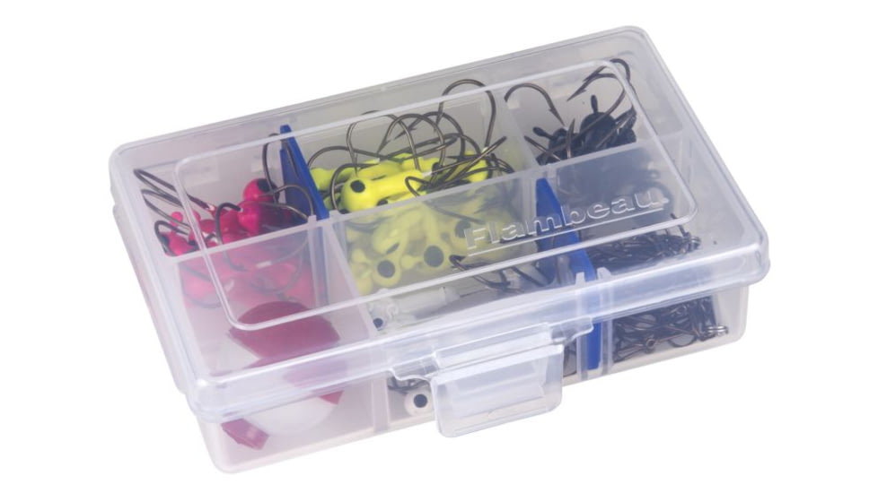 Flambeau 1002 Tuff Tainer 4 Fixed Compartments w/ Adjust. Dividers And Zerust, 1002