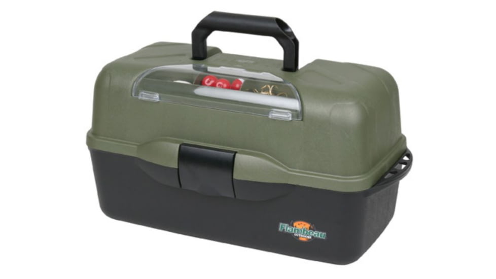 Flambeau 3 Tray Tackle Box w/Lid Storage, Extra Large, 2237B