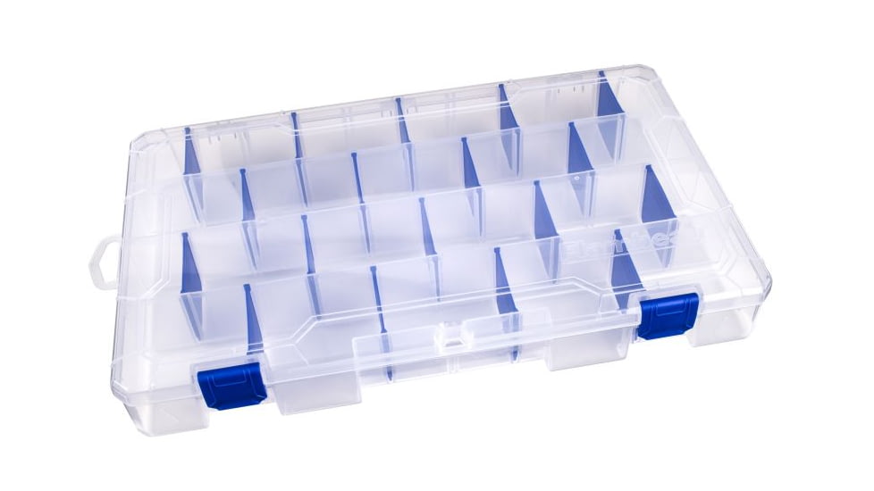 Flambeau 5007 Tuff Tainer 4 Fixed Compartments With Adjust. Dividers and Zerust, 5007