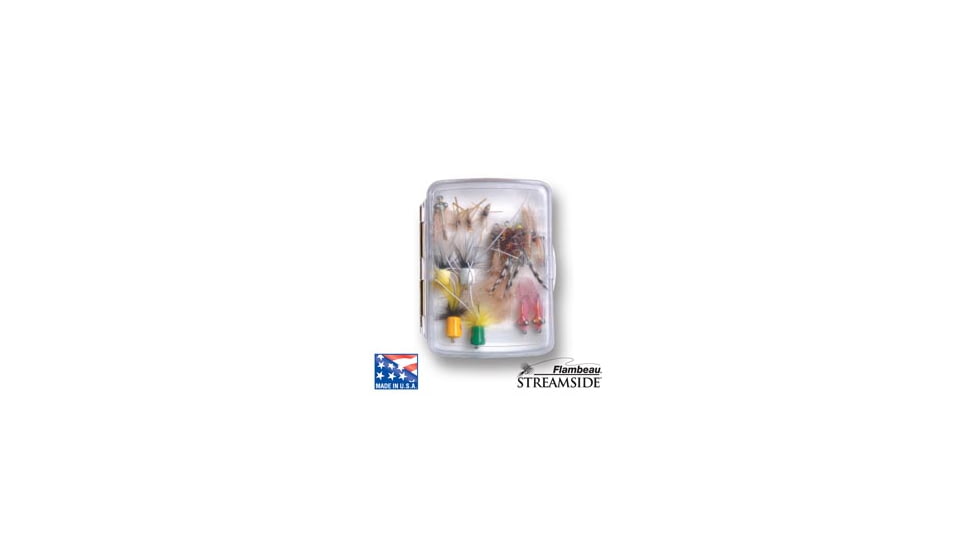 Flambeau Pocket Precision Fly Box, Clear, Small, 2025