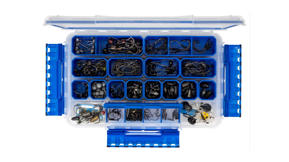 Flambeau Terminal Slim Waterproof Ultimate Tuff Tainer, 14in L x 8.89in W x 1.7in H, WP5015TT