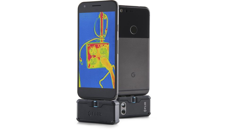 FLIR Systems FLIR ONE Pro Thermal Camera for Android Smartphones, Micro-USB, Black, 435-0011-03
