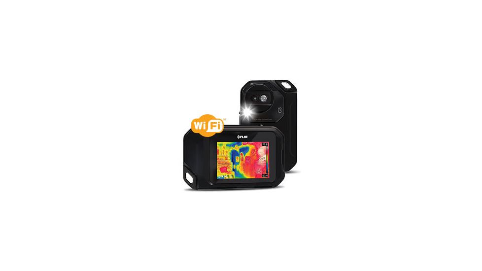 FLIR Instruments Flir C3 Compact Professional Thermal Camera W/Msx And Wifi, 80 X 60 Resolution, 9Hz, C3
