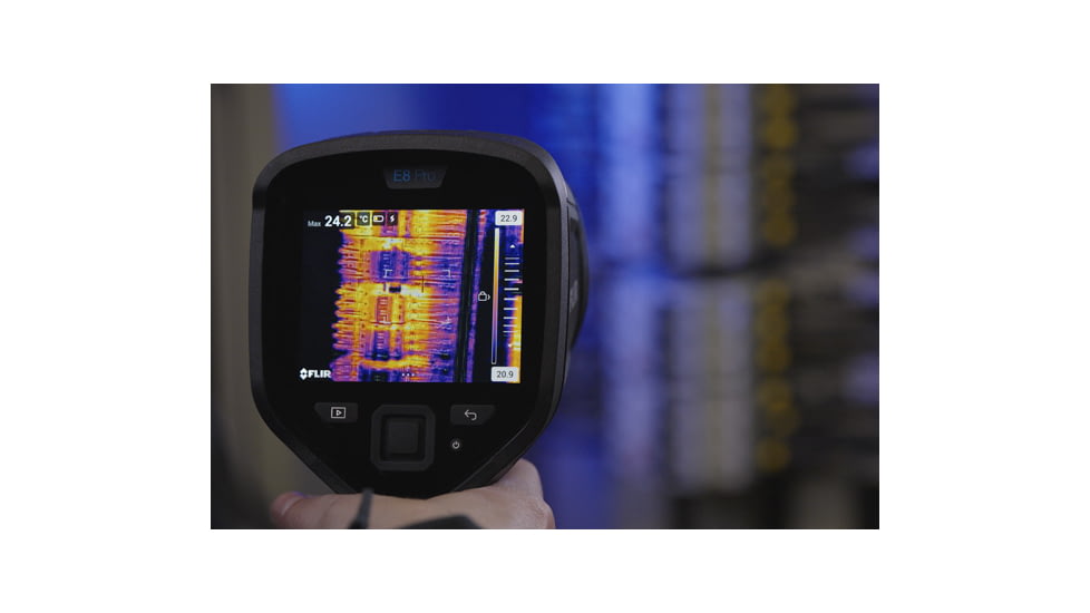 FLIR Systems E8 Pro Infrared Camera with Ignite Cloud, 320x240 pixels, Black, 13303-0302