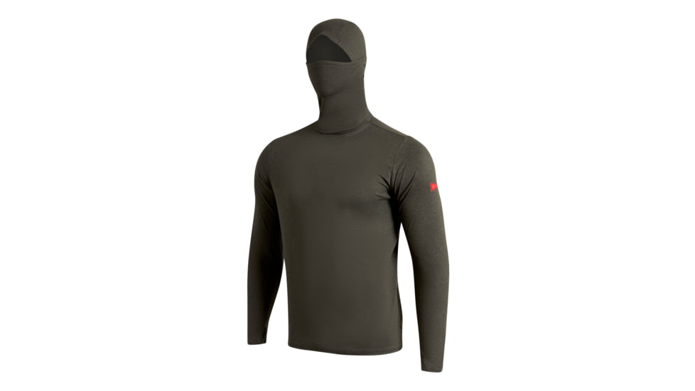 Florence Marine X Adapt Long Sleeve Balaclava UPF Shirt, FMSS00034-HVK-XL