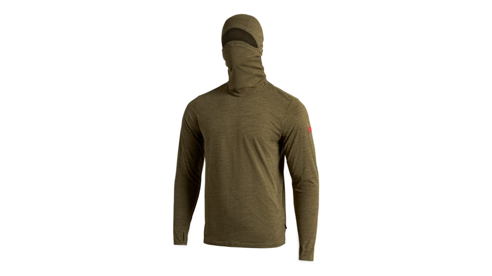 Florence Marine X Airtex Balaclava Long Sleeve Hooded Shirt, FMSS00040-LHG-XXL