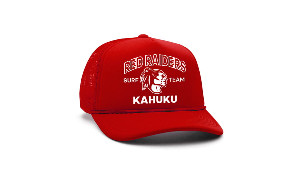 Florence Marine X Kahuku Foam Trucker, FHW90055-RED-One Size