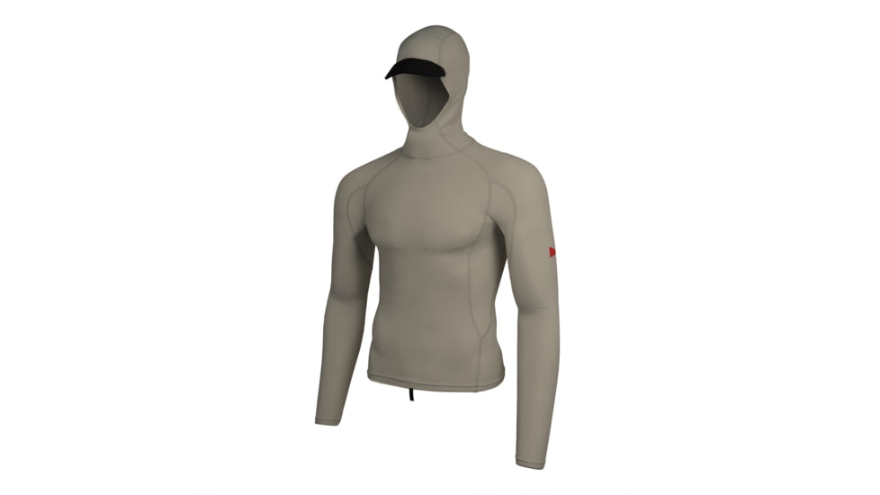 Florence Marine X Long Sleeve Hooded Rashguard, FMSS00030-DNY-XXL
