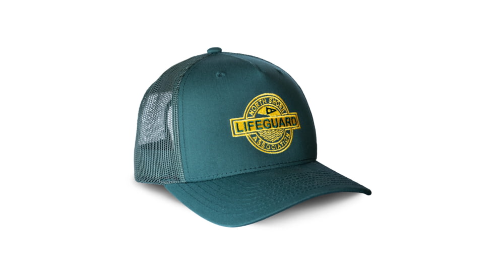 Florence Marine X North Shore Lifeguard Association Twill Trucker Hat, FHW90057-DEM-One Size