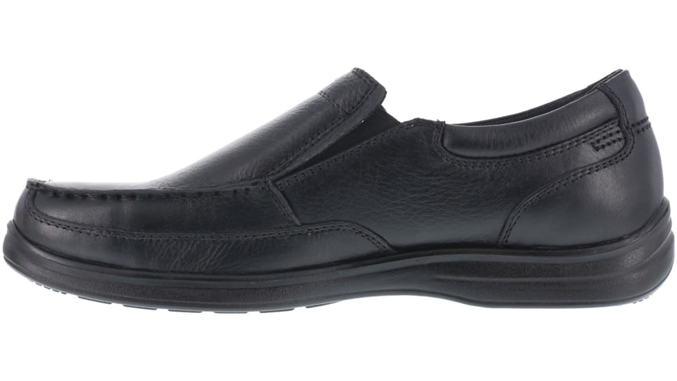 Florsheim Wily Moc To Slip-On Oxford 6 EEE, Women, Black FS28-Black-6-Womens-EEE