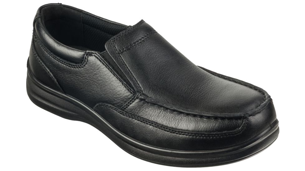 Florsheim Wily Moc To Slip-On Oxford 6 D, Women, Black FS28-Black-6-Women's-D