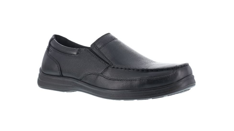 Florsheim Wily Moc To Slip-On Oxford 8.5 EEE, Men, Black FS208-Black-8.5-Men's-EEE