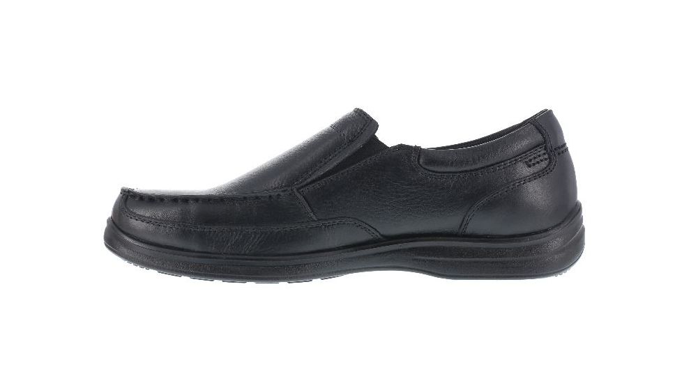 Florsheim Wily Moc To Slip-On Oxford 8.5 EEE, Men, Black FS208-Black-8.5-Men's-EEE