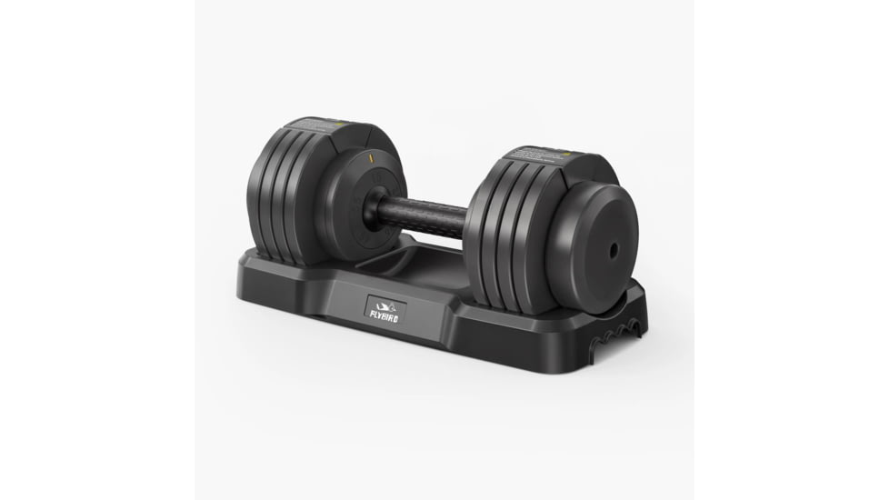 Flybird Fitness FLYBIRD Adjustable Dumbbell 55 LBS Single 0EF18CB1, 55LBS - Single, NSKFBDB55LB