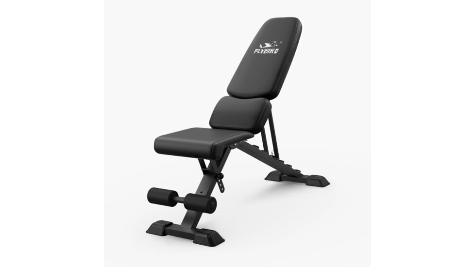 Flybird Fitness FLYBIRD Adjustable Weight Bench with Lumbar Support WP129 5C49EB0E, WP129, SKFBWBWP
