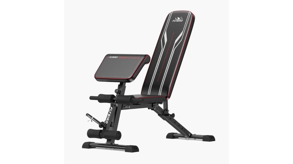 Flybird Fitness FLYBIRD Foldable Weight Bench With Leg Extension and Curl Machine 5EEFF0E0, MSD-1, DGNMUD01