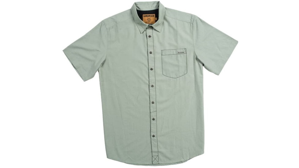 Anderson Short Sleeve Shirt - Mens-Agave-Small