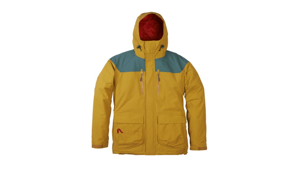 FlyLow BA Puffy Jacket - Men's-Honey/Storm-Small