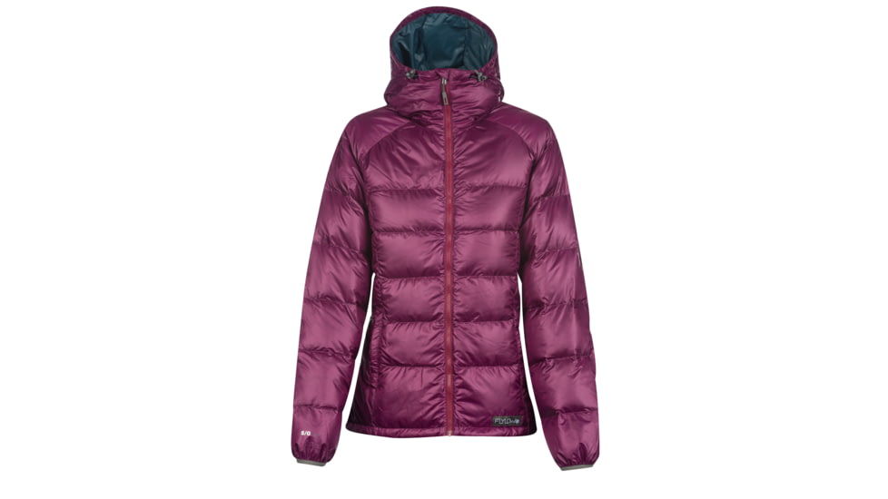 FlyLow Betty Down Hoody - Womens -Plum-Medium