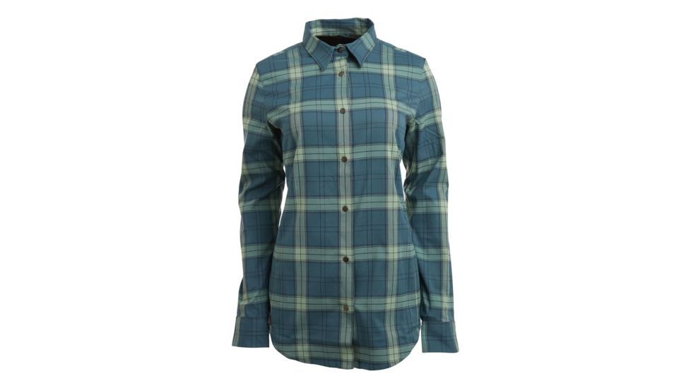 FlyLow Brigitte Flannel - Womens, Rain/Vintage/Navy, Small, 0751-1802
