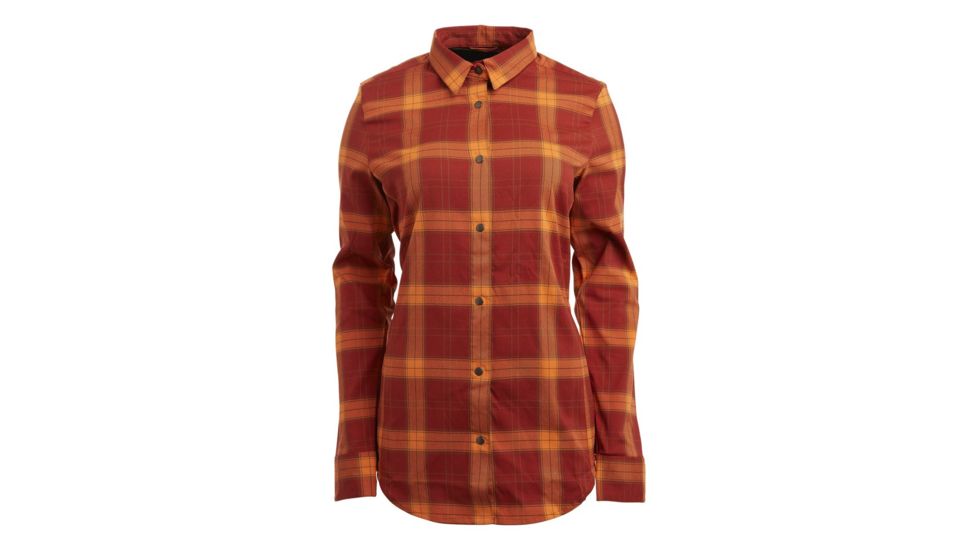 FlyLow Brigitte Flannel - Womens, Terracotta/Papaya/Desert, Small, 0751-1807
