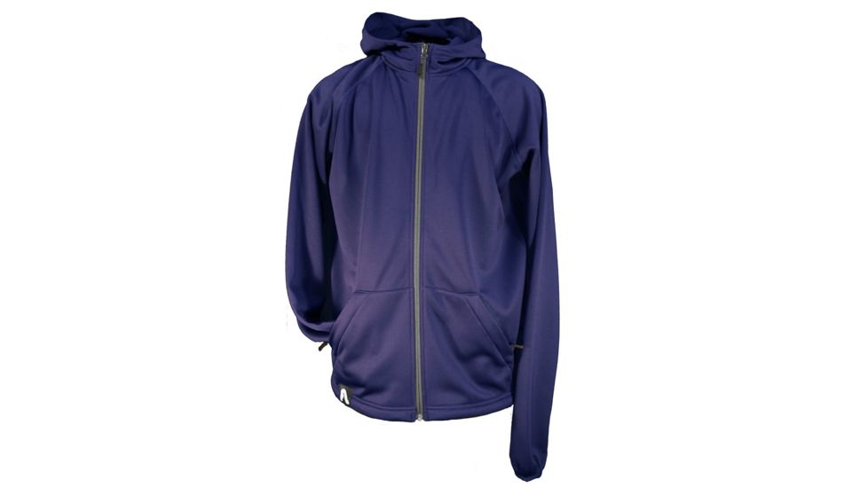 FlyLow Clyde Softshell Hoody - Men's-Navy-X-Small