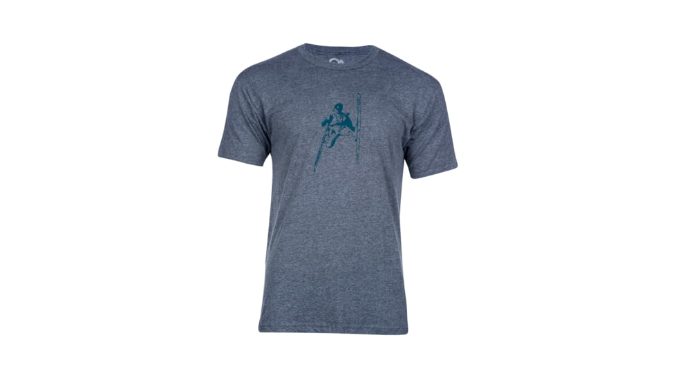 FlyLow Daffy T-Shirt - Mens-Heather Grey-Large