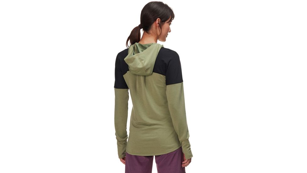 FlyLow Ellie Hoody - Womens, Thyme/Black, Small, 0066-1902
