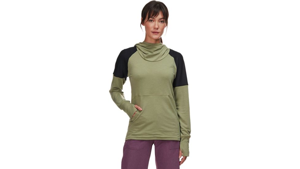 FlyLow Ellie Hoody - Womens, Thyme/Black, Small, 0066-1902