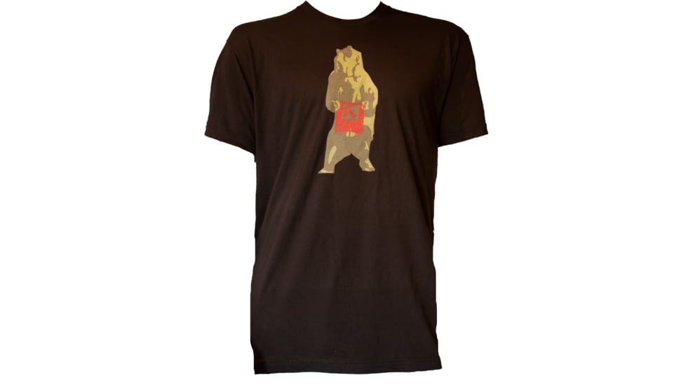 FlyLow Grizzly T-Shirt - Men's-Black-X-Large