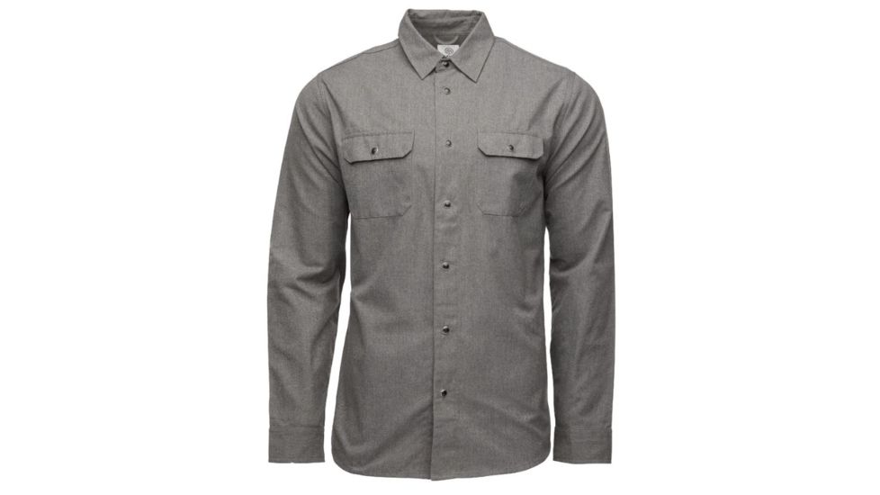 FlyLow Handlebar Flannel - Mens, Black Heathered, Small, 0710-1926